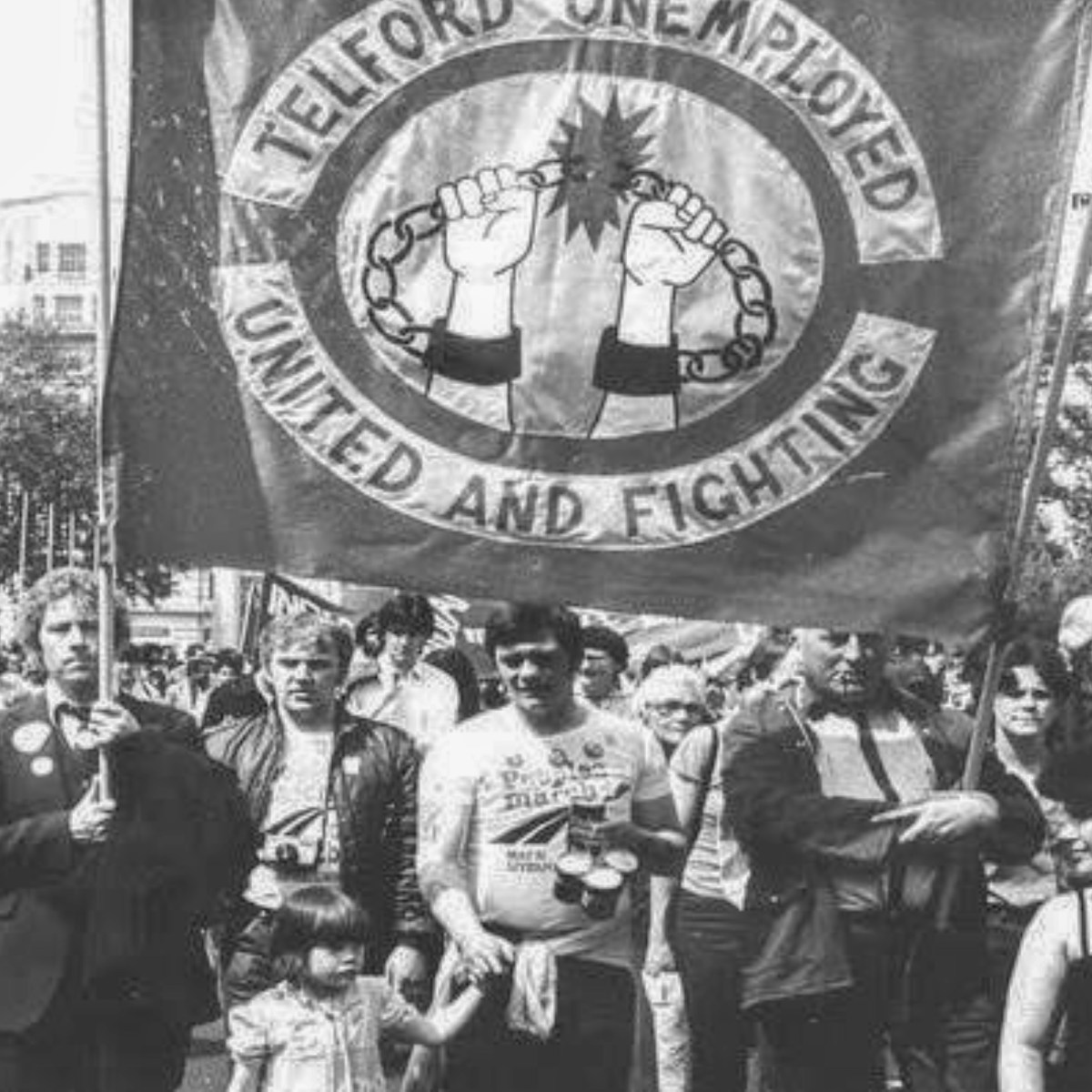 Telford Unemployed Banner&nbsp;(1981)